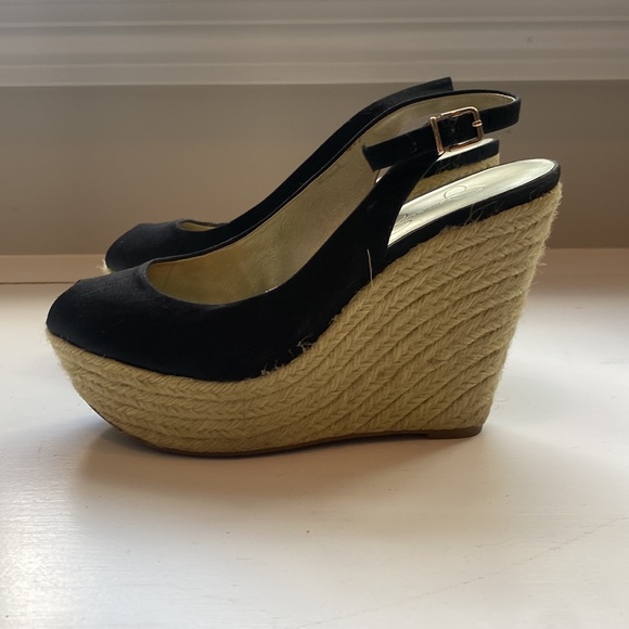 Jessica Simpson peep toe espadrilles - Picture 2 of 4